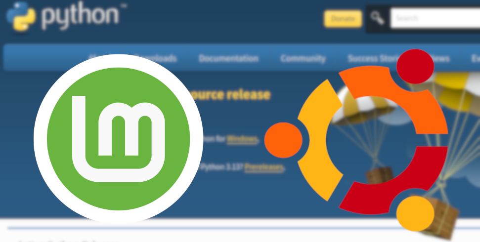 Mint, Ubuntu, and Python splash